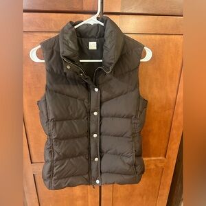 Women’s Brown Jcrew Puffer Vest